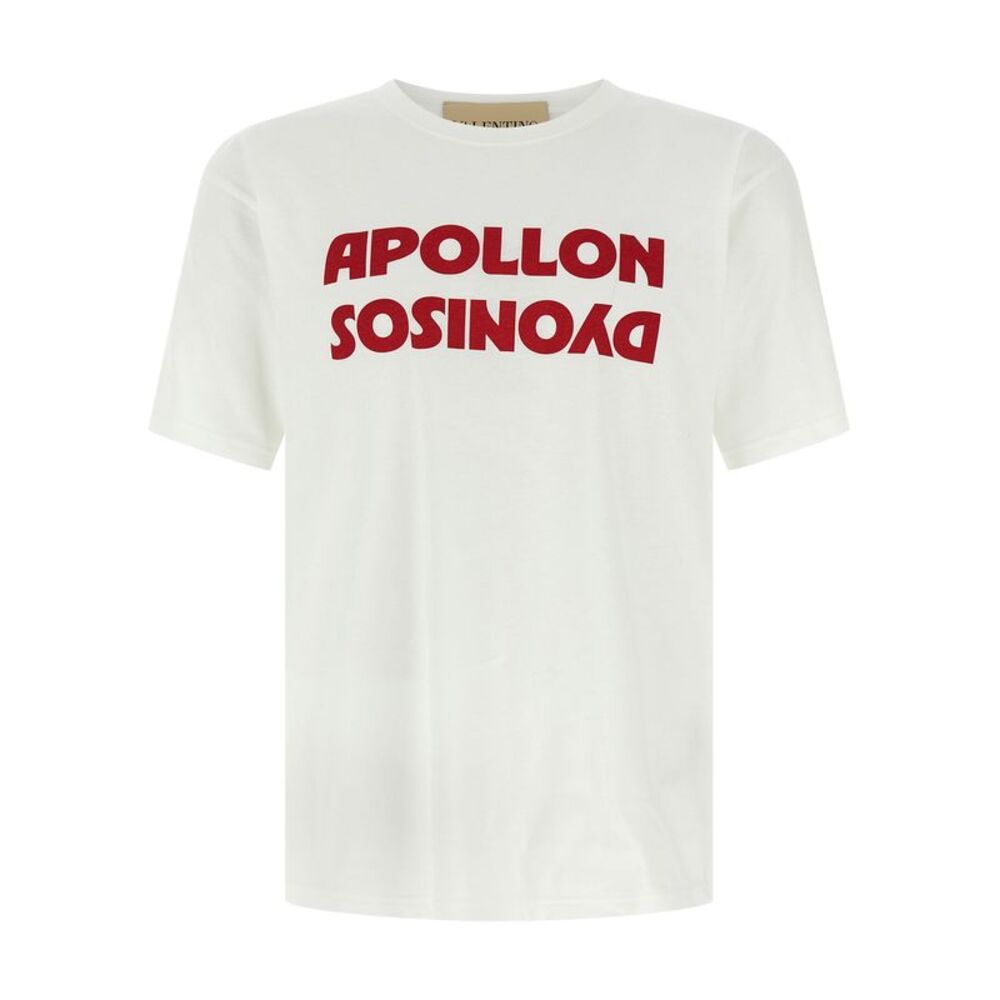 Valentino Garavani White Cotton Men's T-Shirt